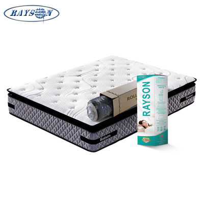 5 Zone Pillow Top Pocket Spring And Memory Foam Mattress 12 inch Hãng trung bình
