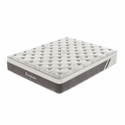 Euro Top Latex Foam 7 Zones Rolling Pocket Spring Mattress King Size