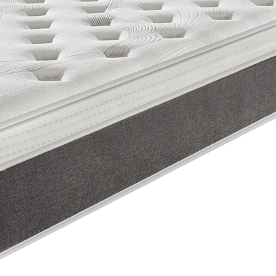 Euro Top Latex Foam 7 Zones Rolling Pocket Spring Mattress King Size