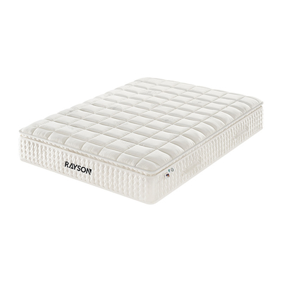 6 Star Hotel Plush Queen King Size Tiệm bồn phun Gel Memory Latex Zoneed Tiệm bồn phun cuộn